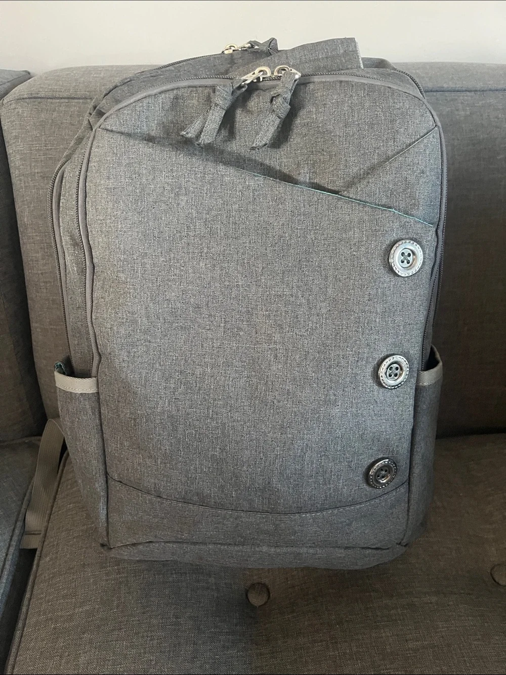 Backpack - Laptop and Two large pocket storage - Stylish Everyday Travel Bag